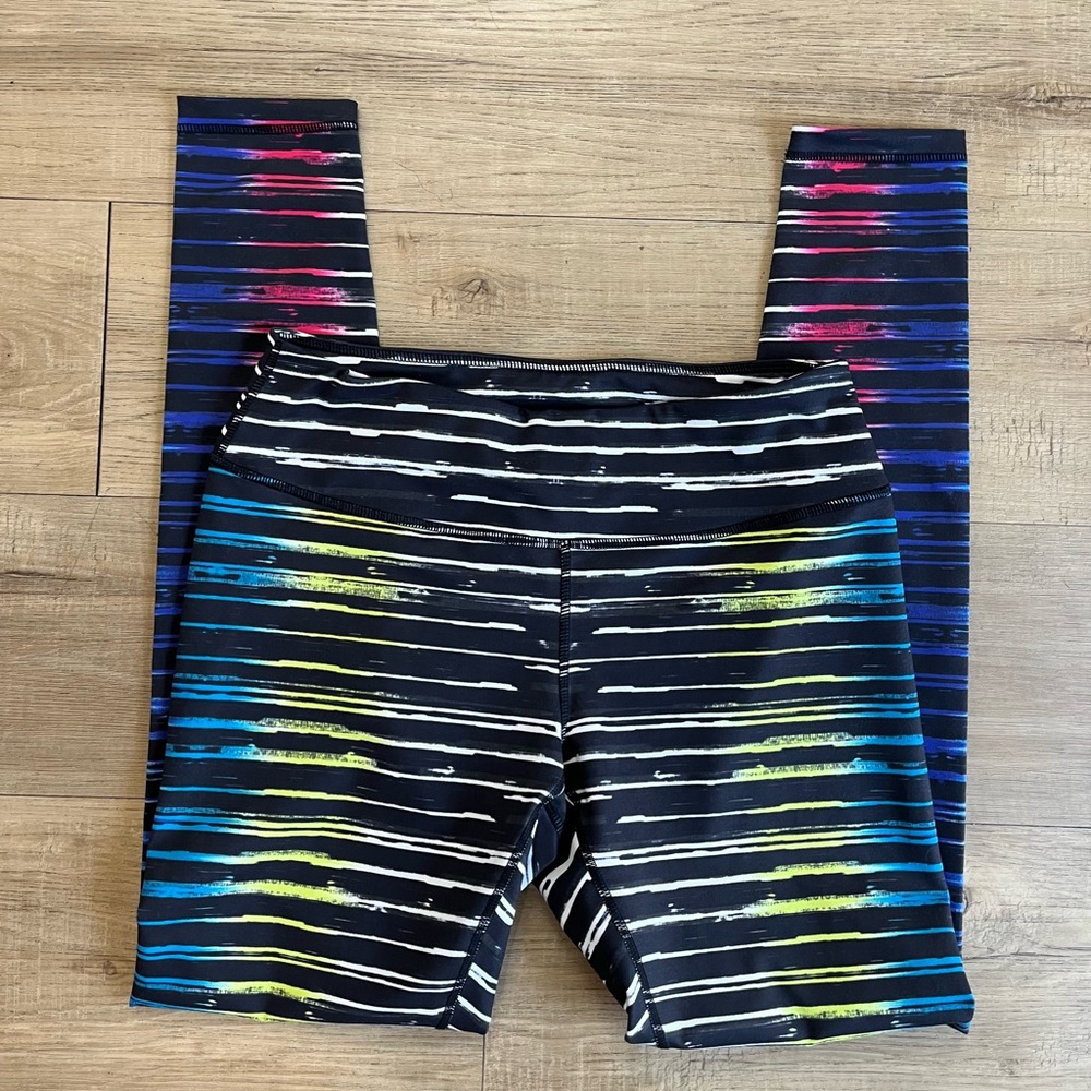 Zella Live Multi Striped Leggings